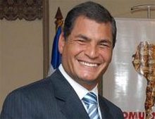 LLego a Cuba el Presidente de Ecuador Rafael Correa